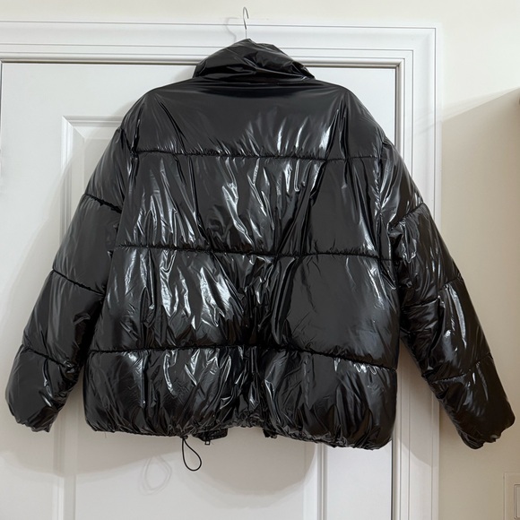 Rita Ora Women's Black Puffer Jacket - Picture 3 of 9